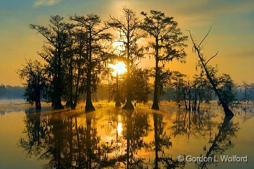 Lake Martin Sunrise_45827.jpg - Photographed at Lake Martin near Breaux Bridge, Louisiana, USA.